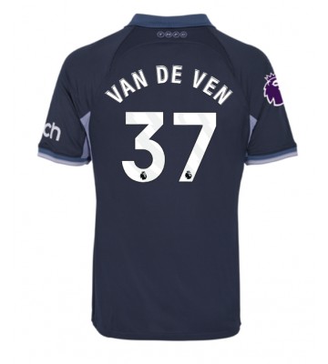 Tottenham Hotspur Micky van de Ven #37 Bortatröja 2023-24 Kortärmad